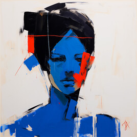 Lady Blue's portrait...