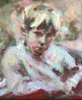 Le petit gar&ccedil;on boudeur