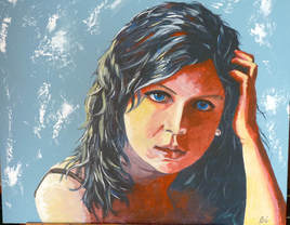 Portrait "Marie, ou la jeune fille à la perle"