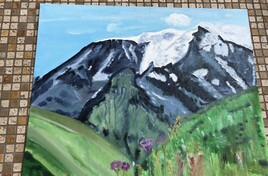 Vue de montagne l'&eacute;t&eacute;-1