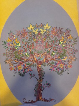 arbre multicolor
