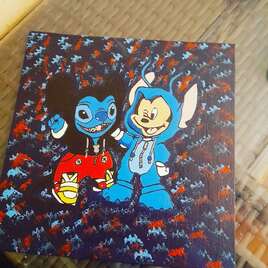 Stich et mickey