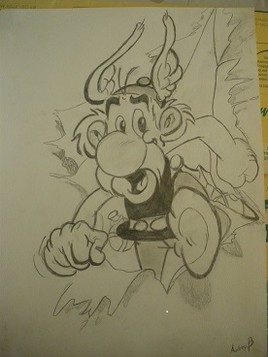 Astérix déchire la page