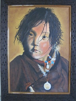 enfant tibétain