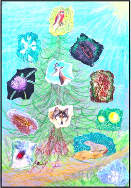 Arbre de vie / Drawing A tree of life