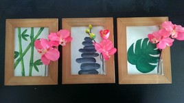 Toiles zen avec ses orchidé es