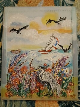 Tr&eacute;sor flamboyant du bord de mer