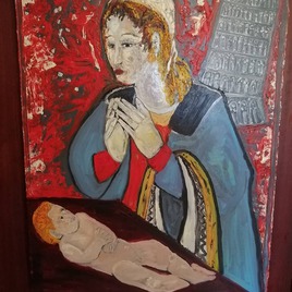 Vierge &agrave; l'enfant