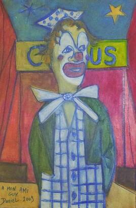 LE CLOWN NOUS REGARDE