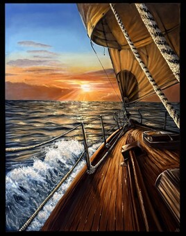 Derni&egrave;re lumi&egrave;re en mer