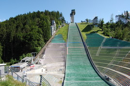 Piste olympique de saut à ski Innsbruck 2012