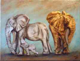 Trois Eléphants