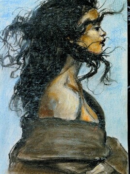 Port&eacute;e par le vent