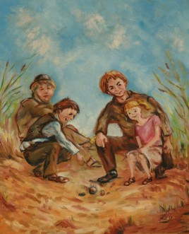 Enfants jouant