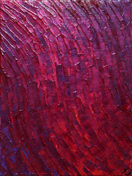 Mouvement texture / Rouge Violet