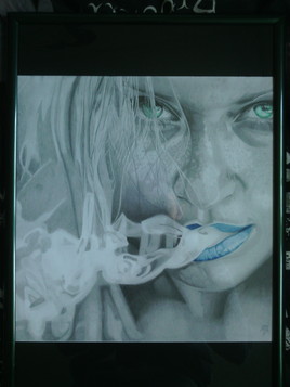 La demoisselle qui fume