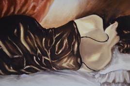 SATIN NOIR - Dominique