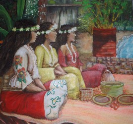 Femmes polynésiennes