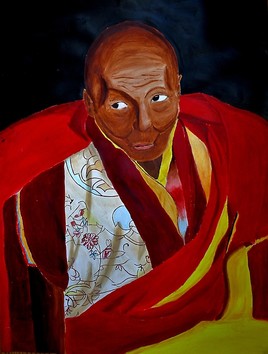 Moine tibétain
